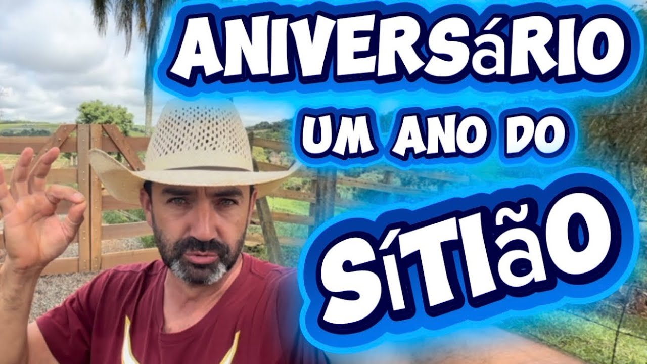 Um Ano do Sitião Málássombrado (VEJA O QUANTO MUDOU)