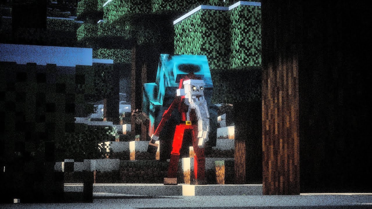 อย่าให้ซานต้าเห็นคุณเด็ดขาดไม่งั้นคุณจะโดนลักพาตัว!!!│Minecraft horror