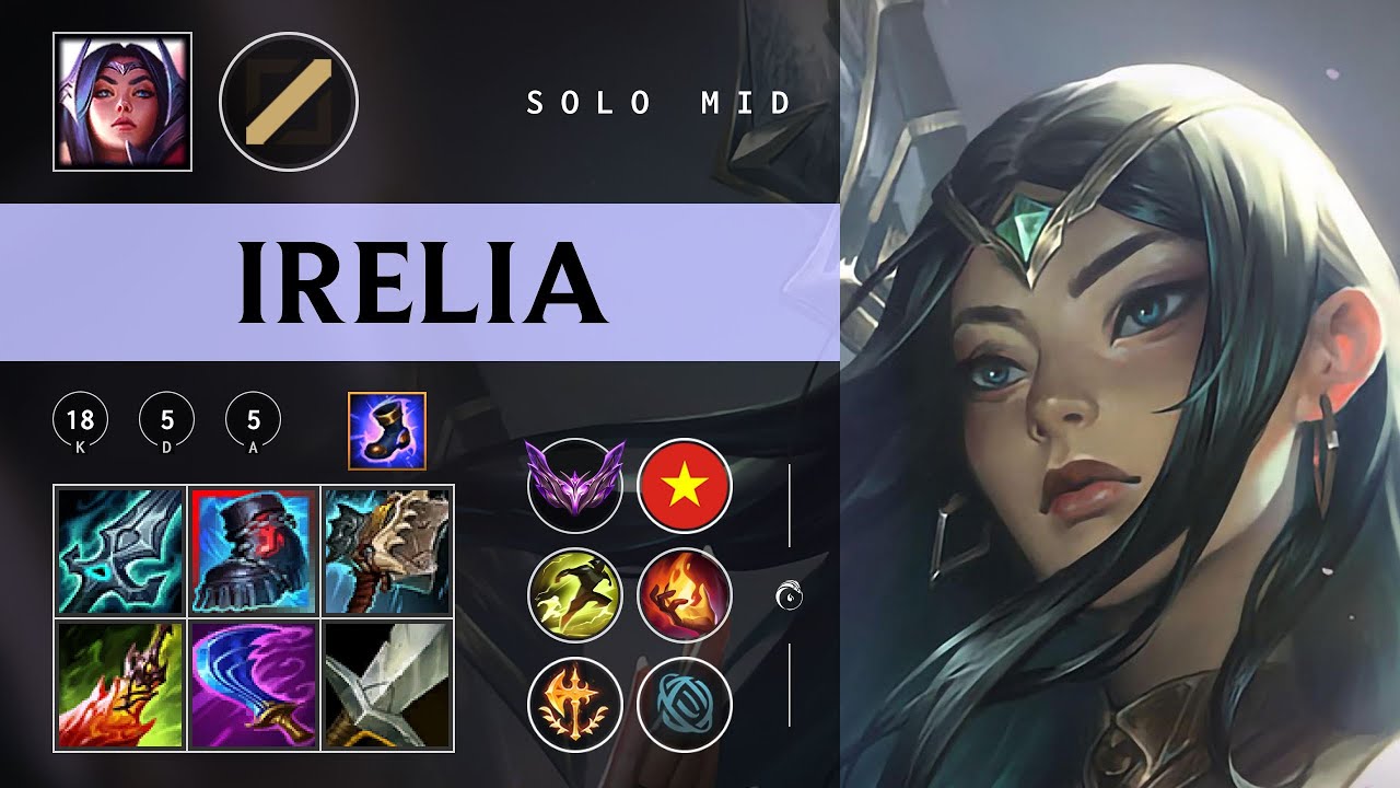 Irelia Mid vs Mel - VN Master Patch 26.02