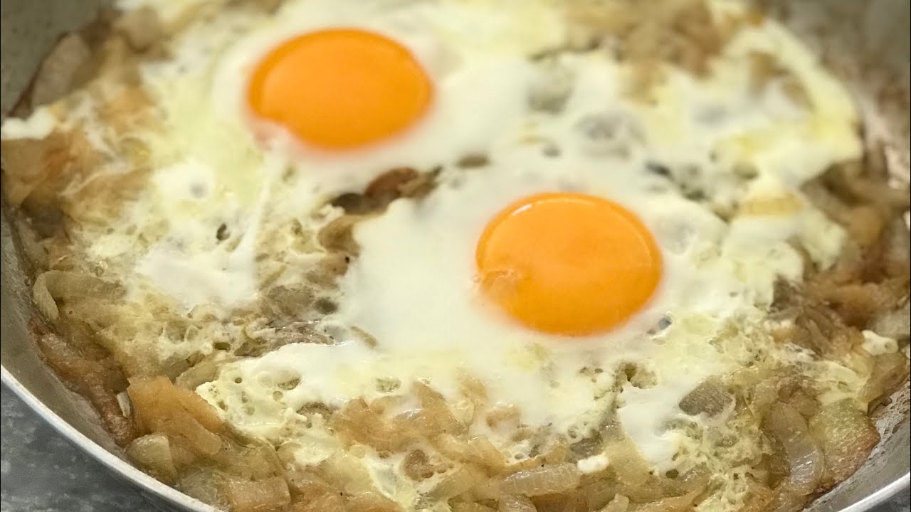 Saray Yumurtası - Soğanlı Yumurta Tarifi