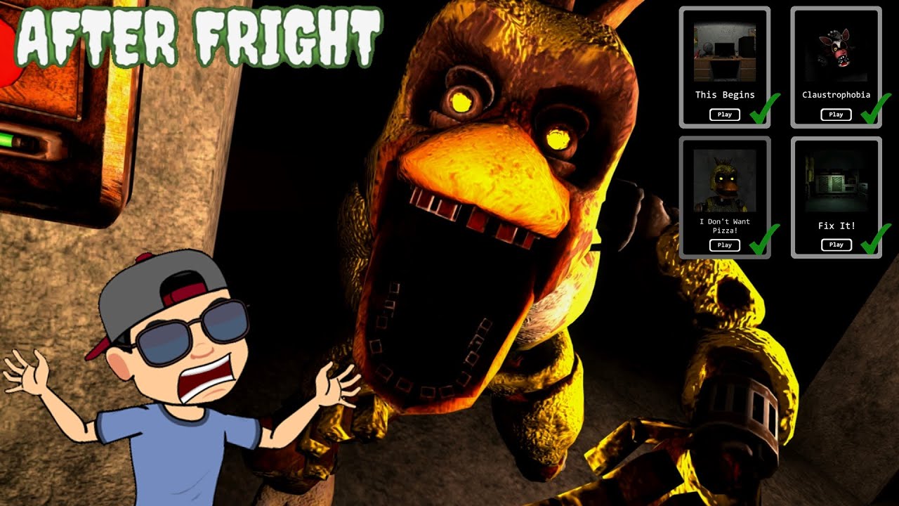 AFTER FRIGHT (V0.4.5) | FULL GAME | JUEGO COMPLETO | BETA | FNAF FAN GAME |