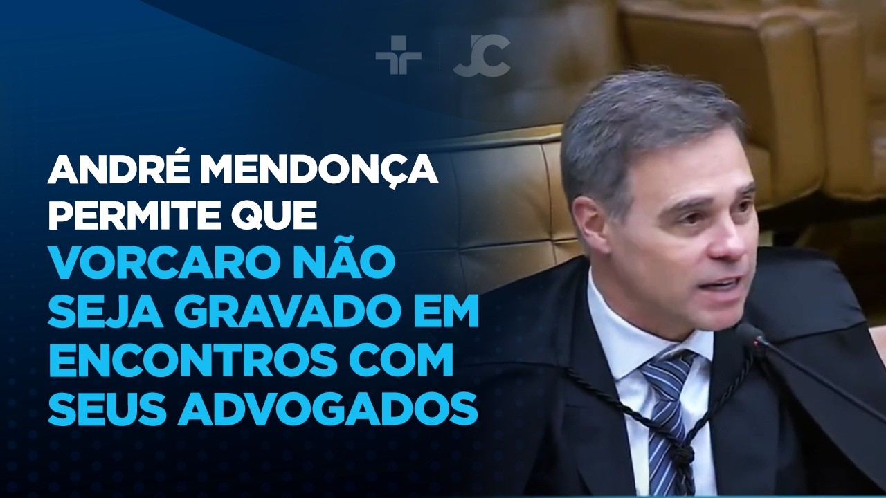 André Mendonça permite que Vorcaro não seja gravado em encontros com seus advogados