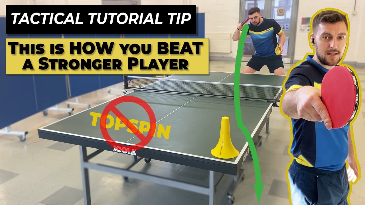 Tactical Tutorial |How to BEAT stronger players |Technique Tip on Forehand |Table Tennis / Ping Pong