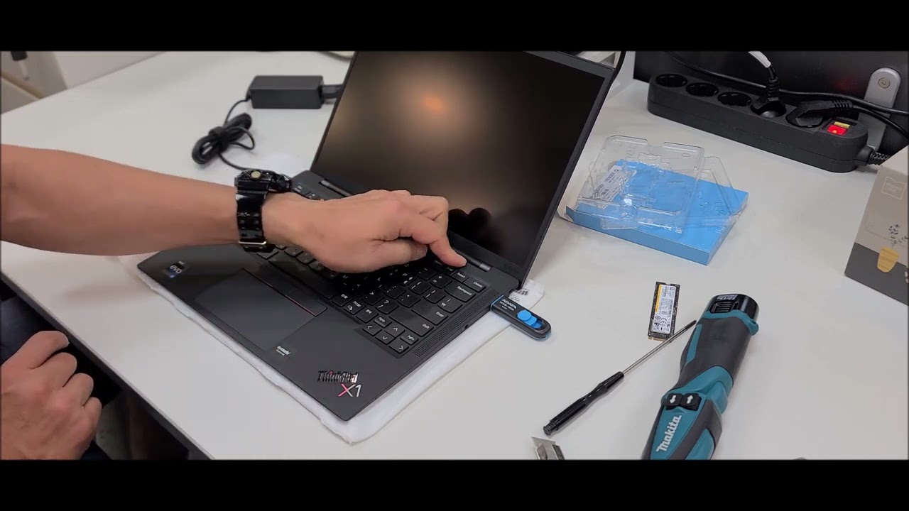 202208 X1Carbon Gen10  SSD 업그레이드_리버마켓납품