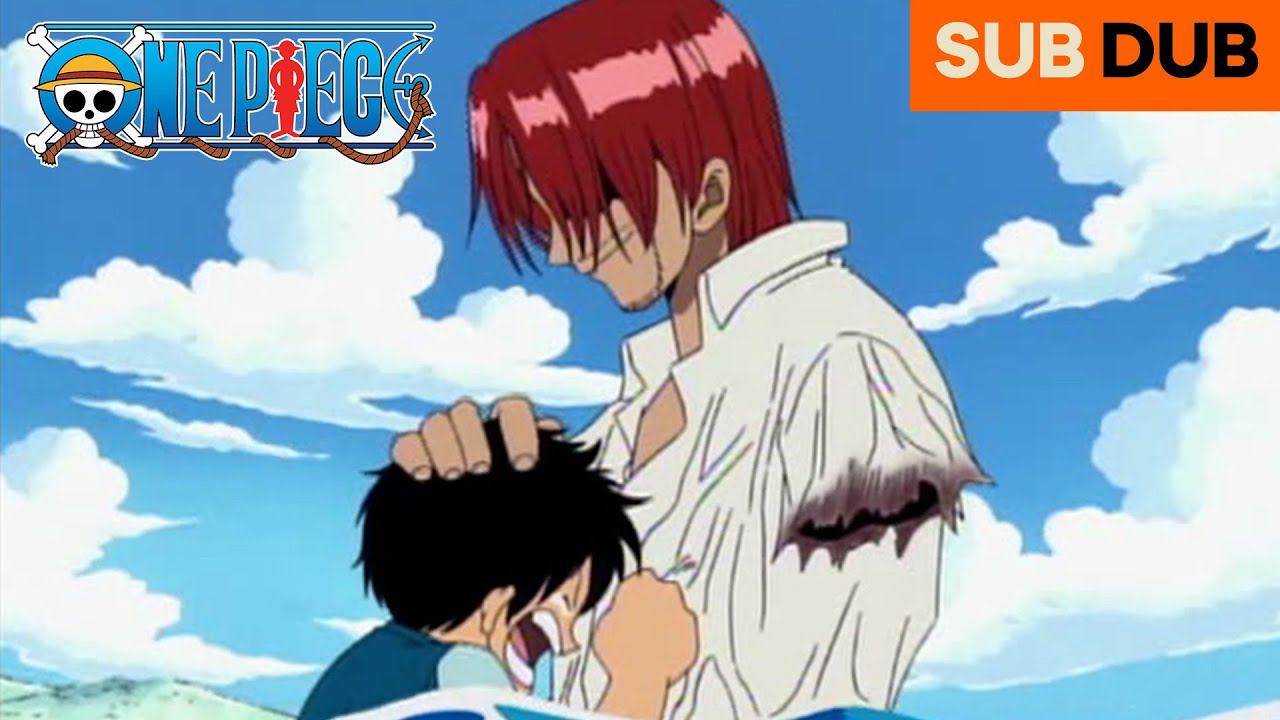 Shanks Saves Luffy | One Piece