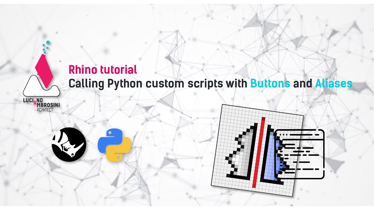 Calling Python custom scripts with Buttons and Aliases in Rhino