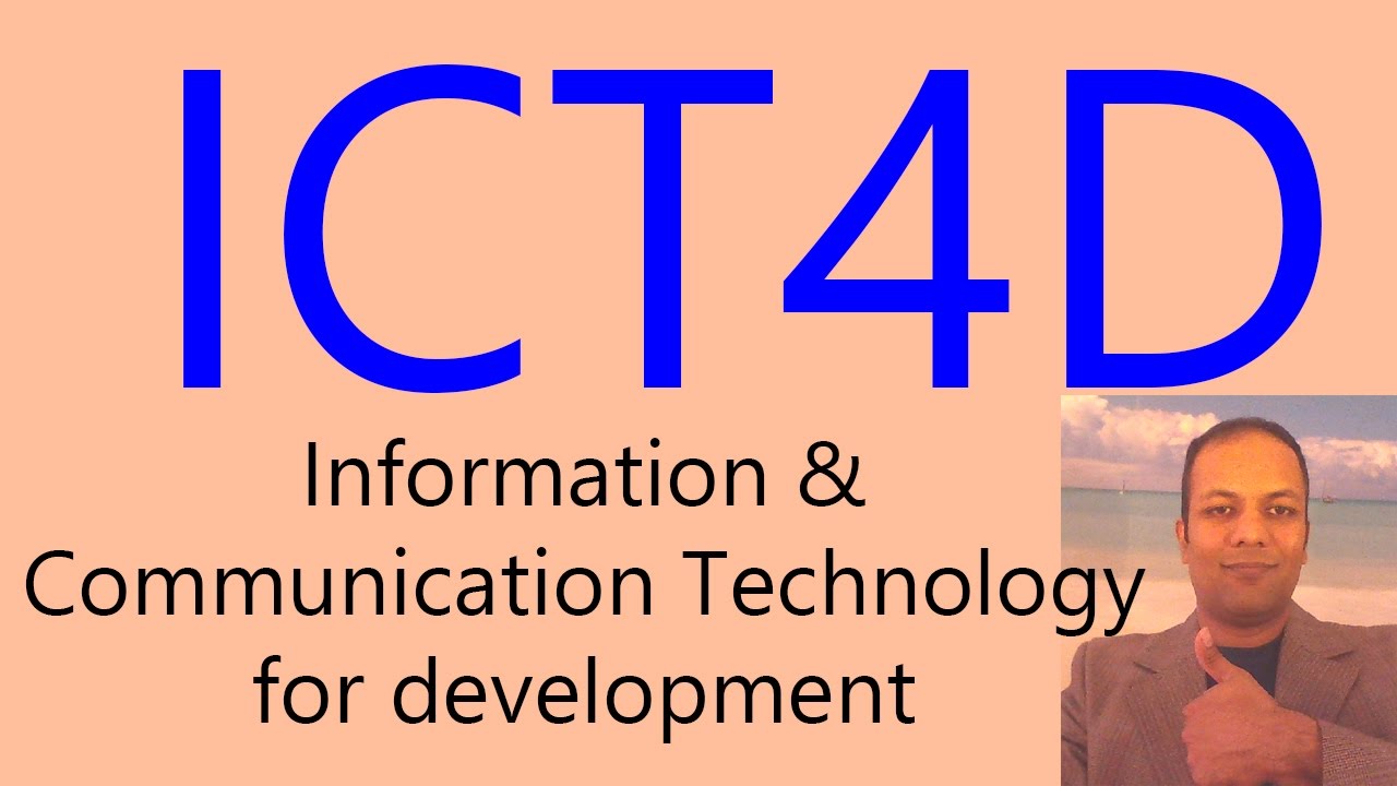 ICT4D explained in Hindi | Information and Communication Technology for Development in Urdu
