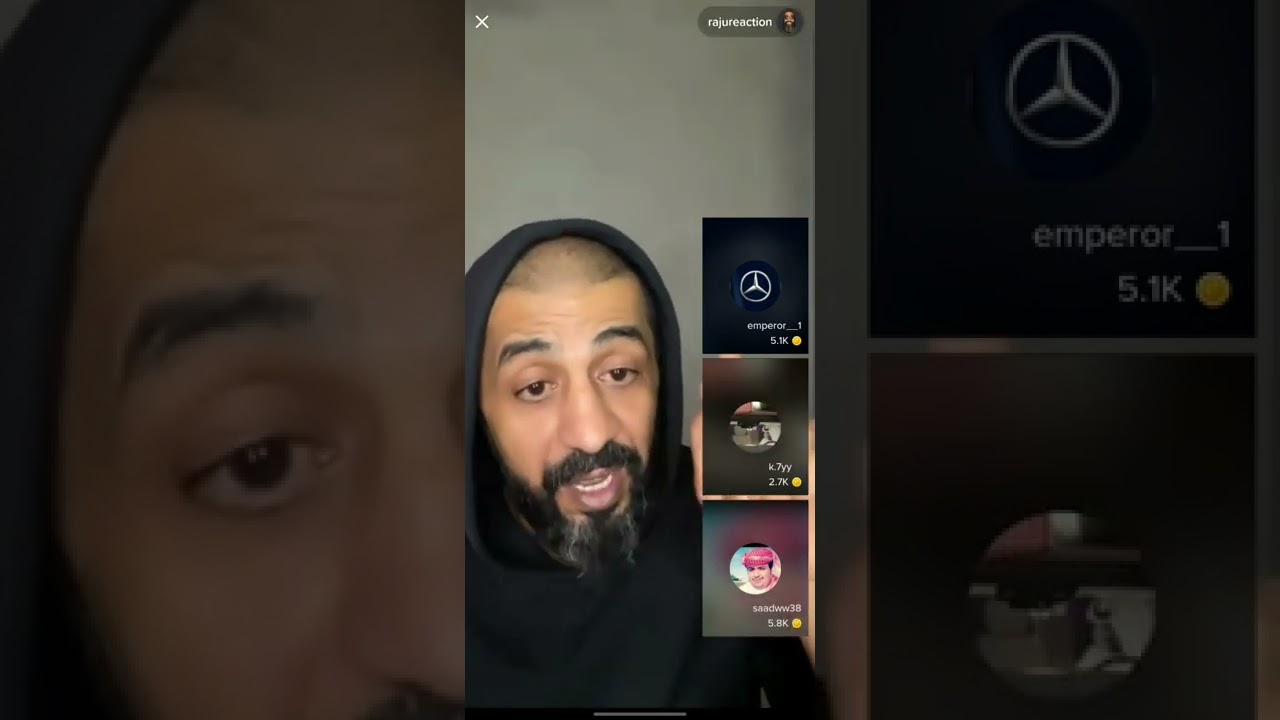 بث راجو و الامبراطور مع المدمر عمر | خلافات و اتهامات متبادلة