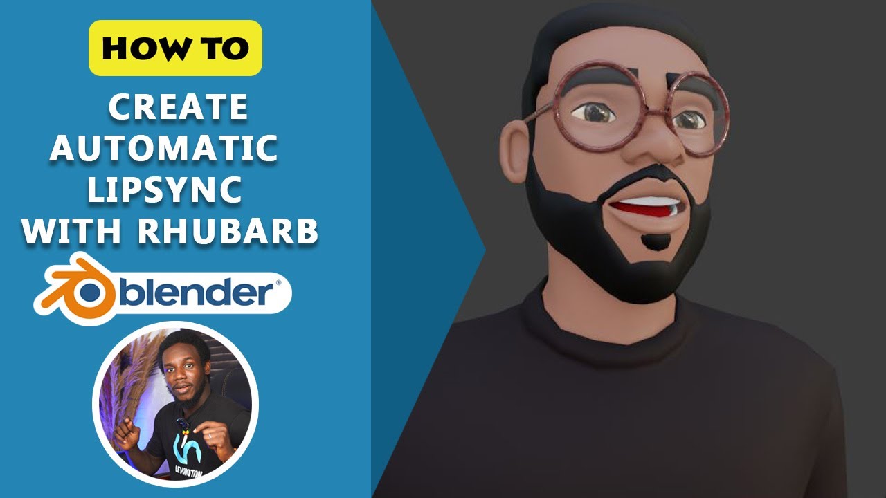 How To Create Automatic Lip Sync With Rhubarb In Blender 2.9