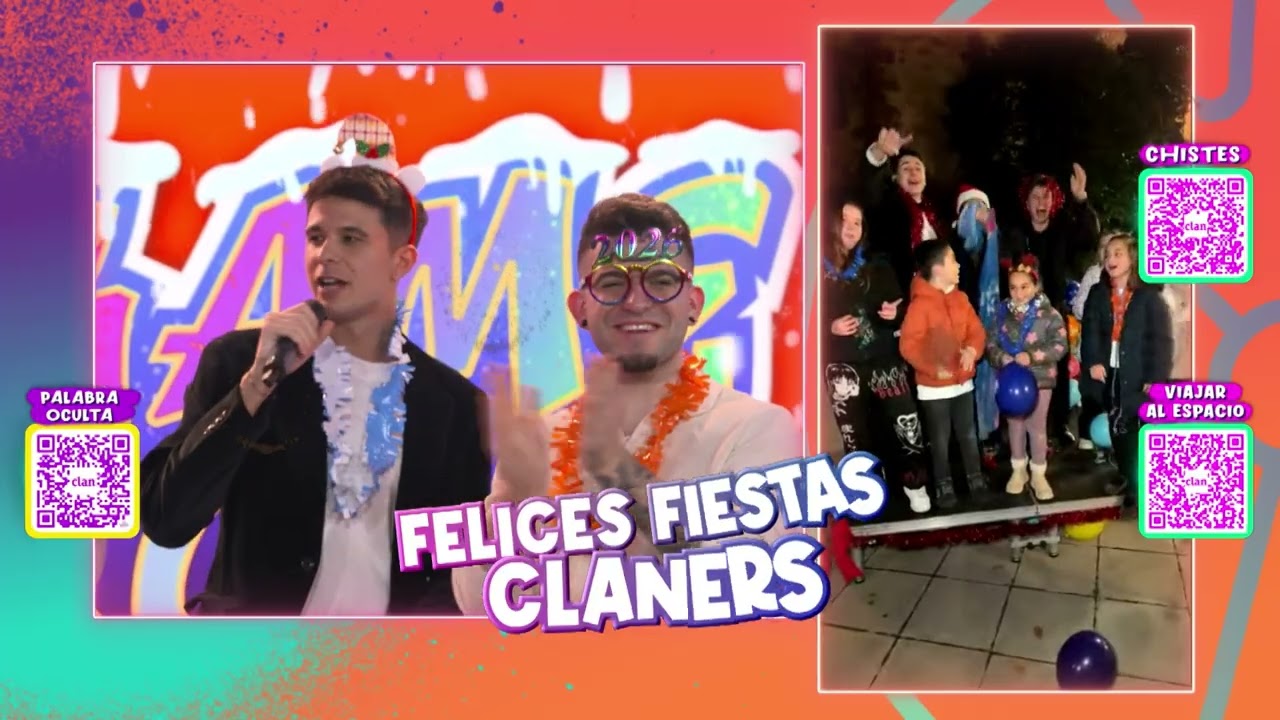 TEAM TOTAL - 🍇 ¡Las 12 uvas en la Total House! 🎉 Campanadas en directo con claners | Clan TVE