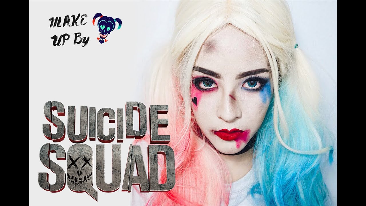 Harley Quinn Makeup ด้วยเครื่องสำอาง Drugstore | Soundtiss