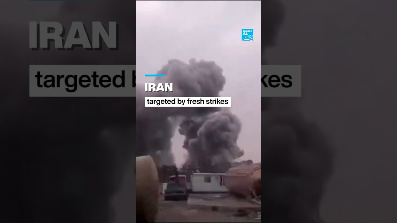 Iran targeted by fresh strikes as US warns of 'most intense day' &bull; FRANCE 24 English