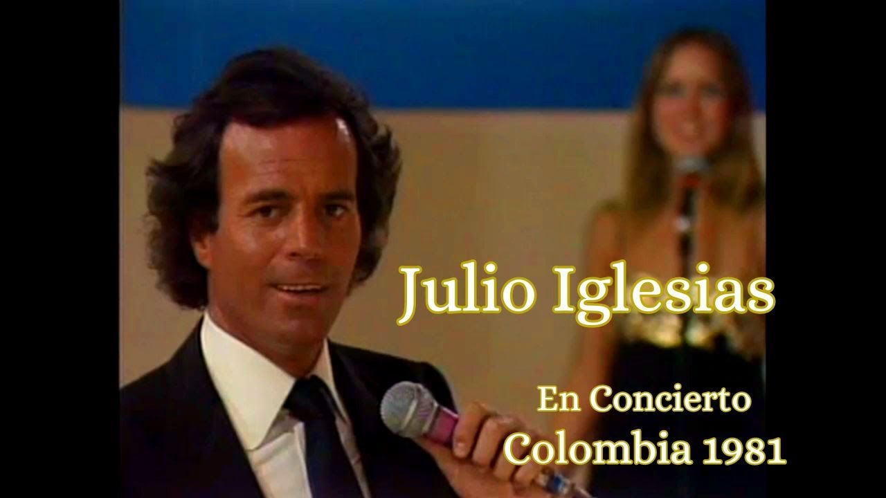 Julio Iglesias en concierto Colombia 1981