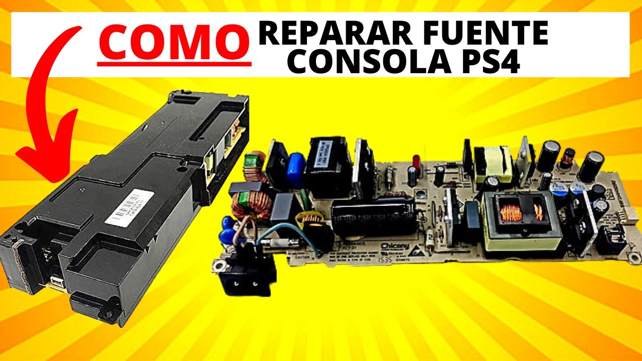 PS4 No Enciende: Cómo Reparar la Fuente de Alimentación Paso a Paso
