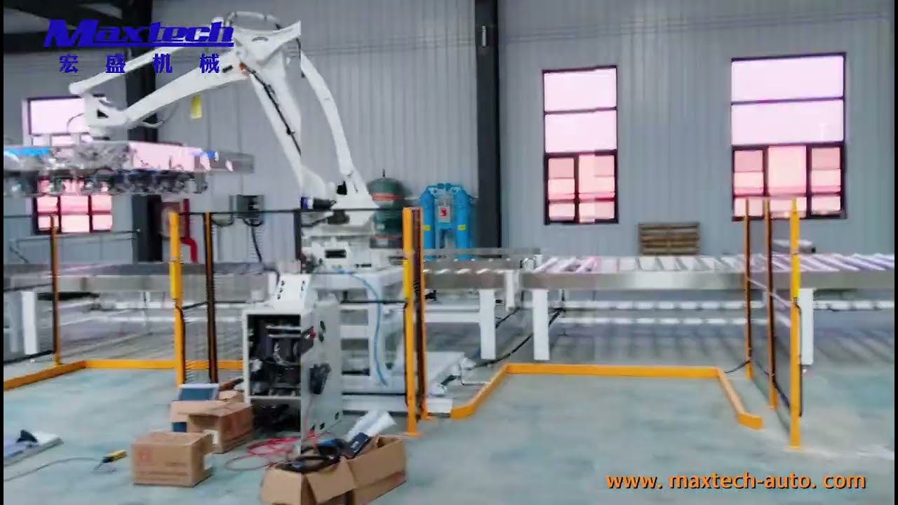 Automatic mattress production line