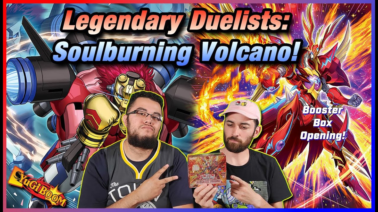 NEW Yu-Gi-Oh! LEGENDARY DUELISTS: SOULBURNING VOLCANO Booster Box Opening! | Ghosthunters | YuGiBOOM