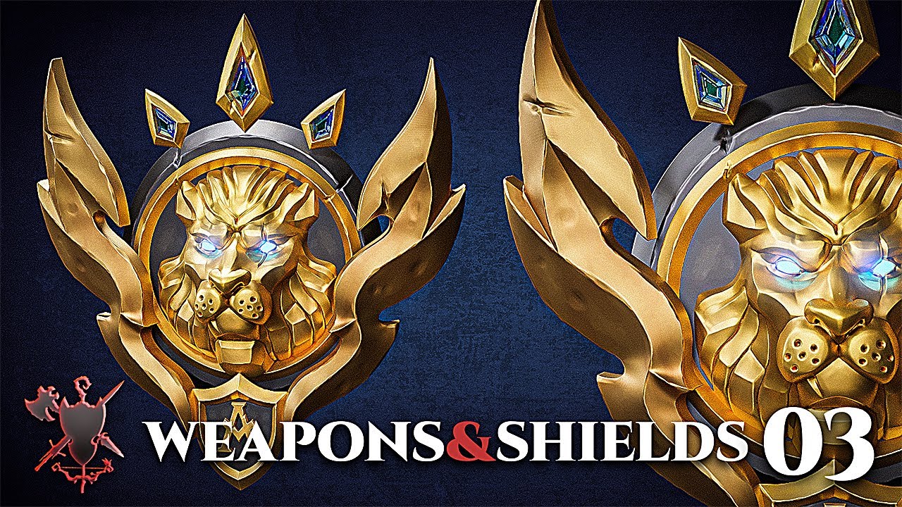 Weapons & Shields / 03 - Blender 2.81