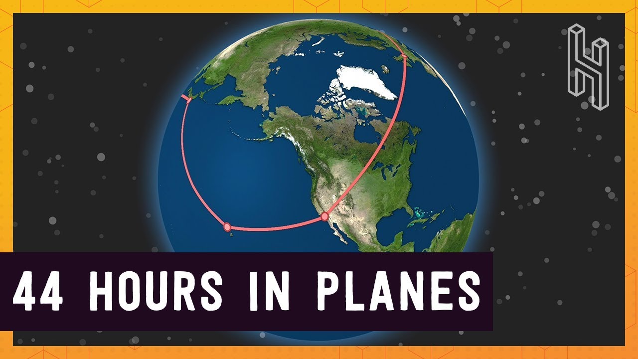 How Fast Can You Circumnavigate the World on Commercial Flights?