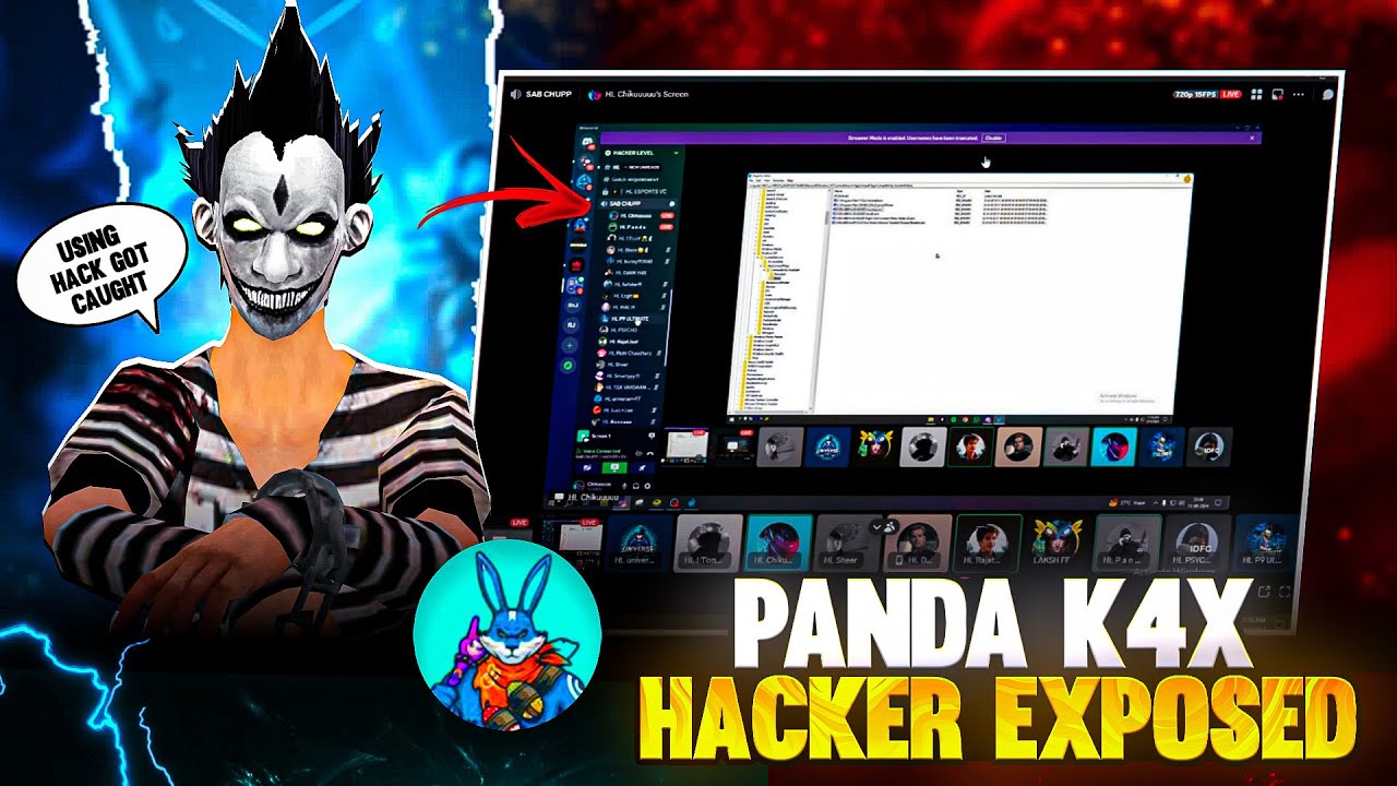 PANDA K4X Exposed On Live? 🤬🔥 | No Clickbait 🔥 PAK🇵🇰 vs INDIA🇮🇳