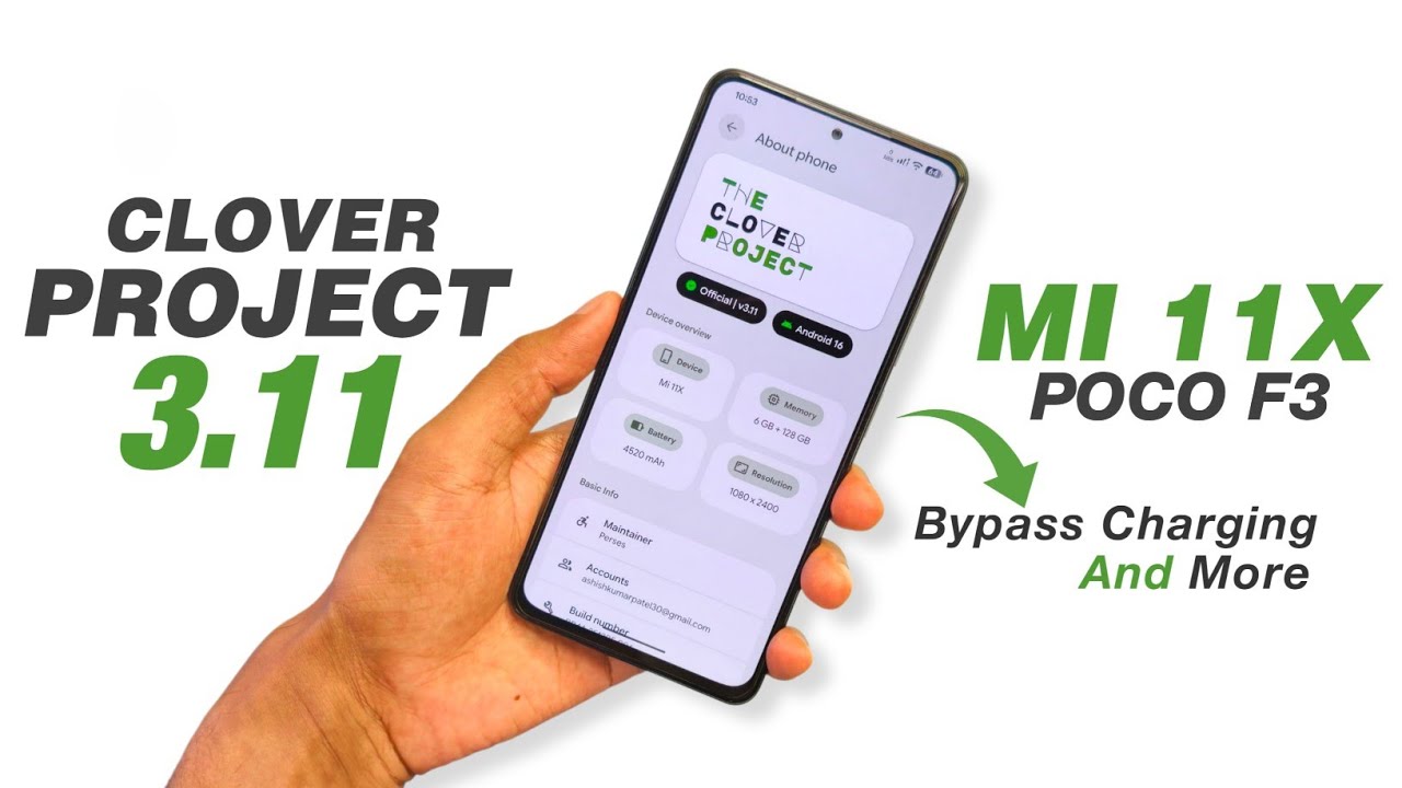 POCO F3 / Mi 11X 🍀 Clover Project 3.11 Review 🔥 The Most Balanced Custom ROM!