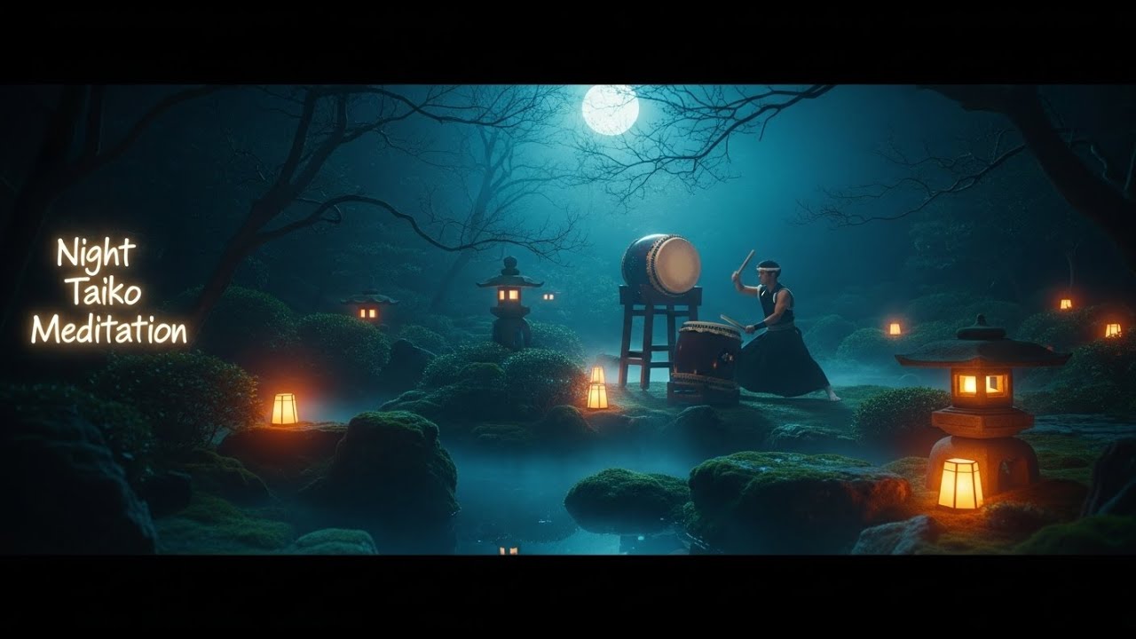 Immerse Yourself in the Tranquil Fusion of Lo-Fi Daiko Dreams 🌙🎶