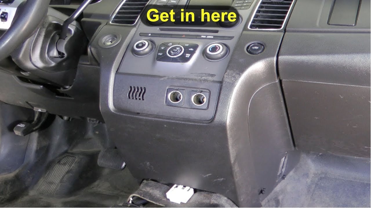 Ford Taurus Police Interceptor Trim Panel removal