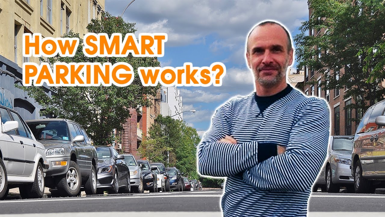 Smart parking system.  How smart parking works in Barcelona?