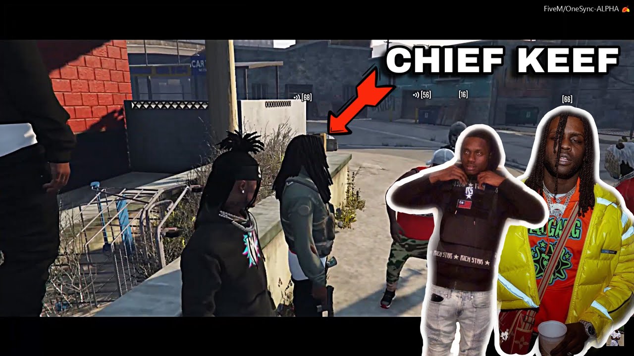GTA 5 RP: CHIEF KEEF First Day In Thuglife RP! [HD]