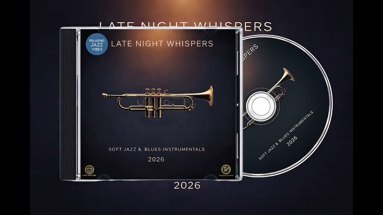 Jazz Night Whispers (FULL ALBUM)  – Soft Jazz & Smooth Blues for Relaxation, Study and Sleep