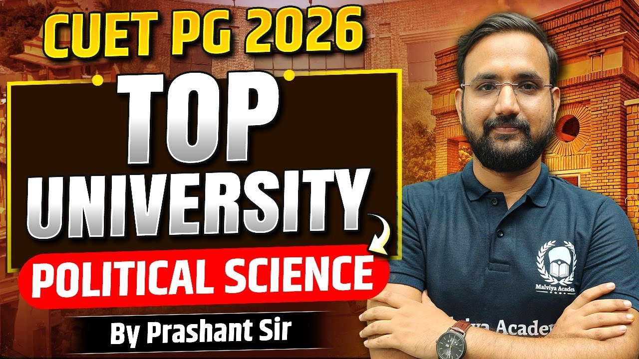 CUET PG Political Science 📚 | Top Universities for CUET PG 2026 🎓 | Best Universities to Target ✅