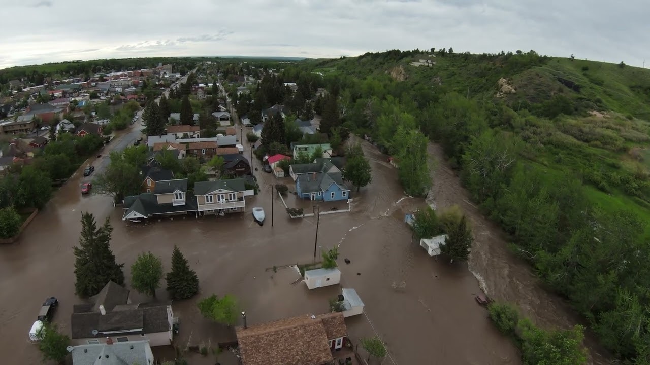 Rock Creek Flood Event in Red Lodge, Montana June 13, 2022