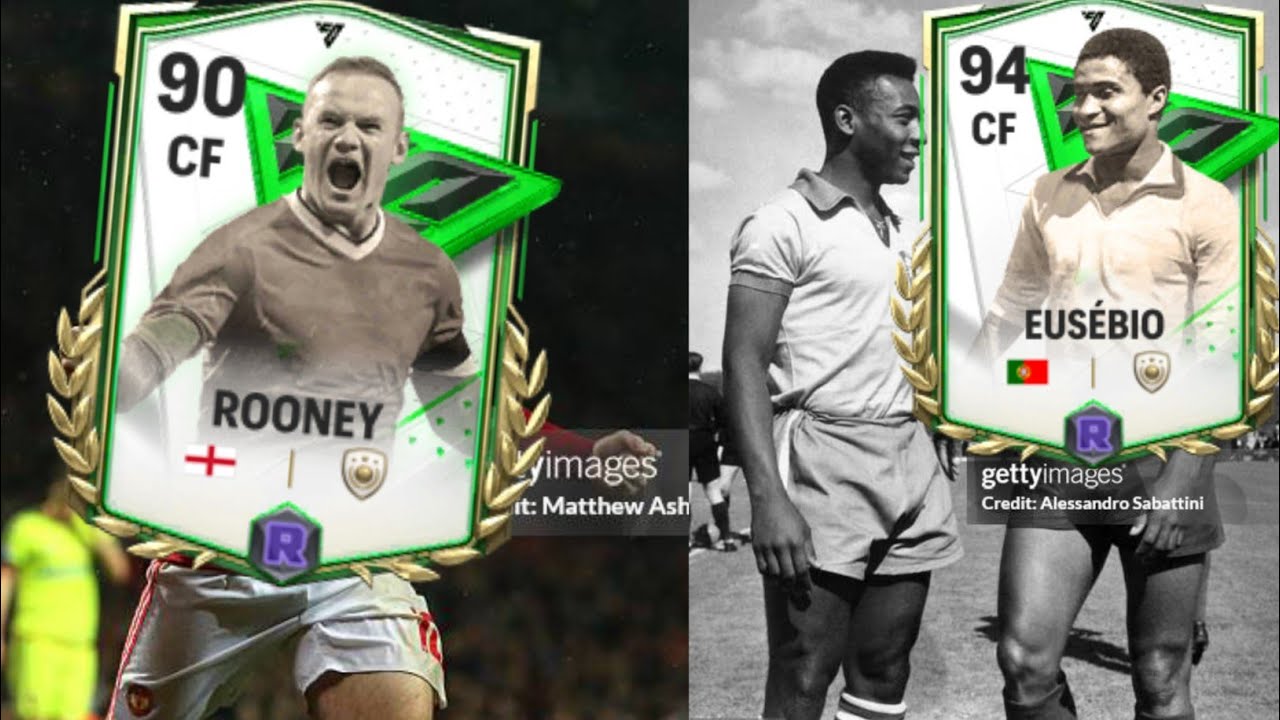 Original images of Welcome to FC ICON FC Mobile cards 