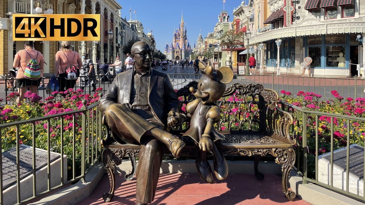 Relaxing walk down Main Street USA | Magic Kingdom