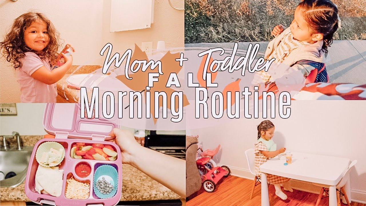 MOM AND TODDLER MORNING ROUTINE 2019!