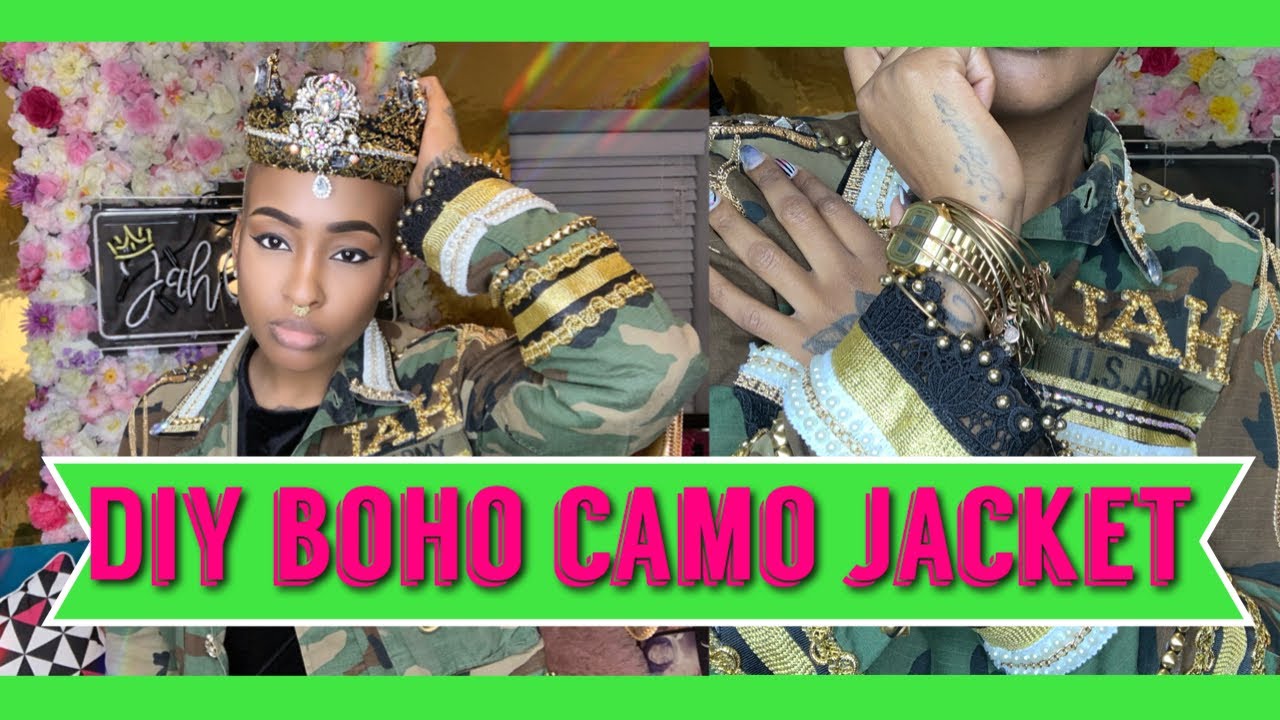 DIY CAMO REVAMP JACKET