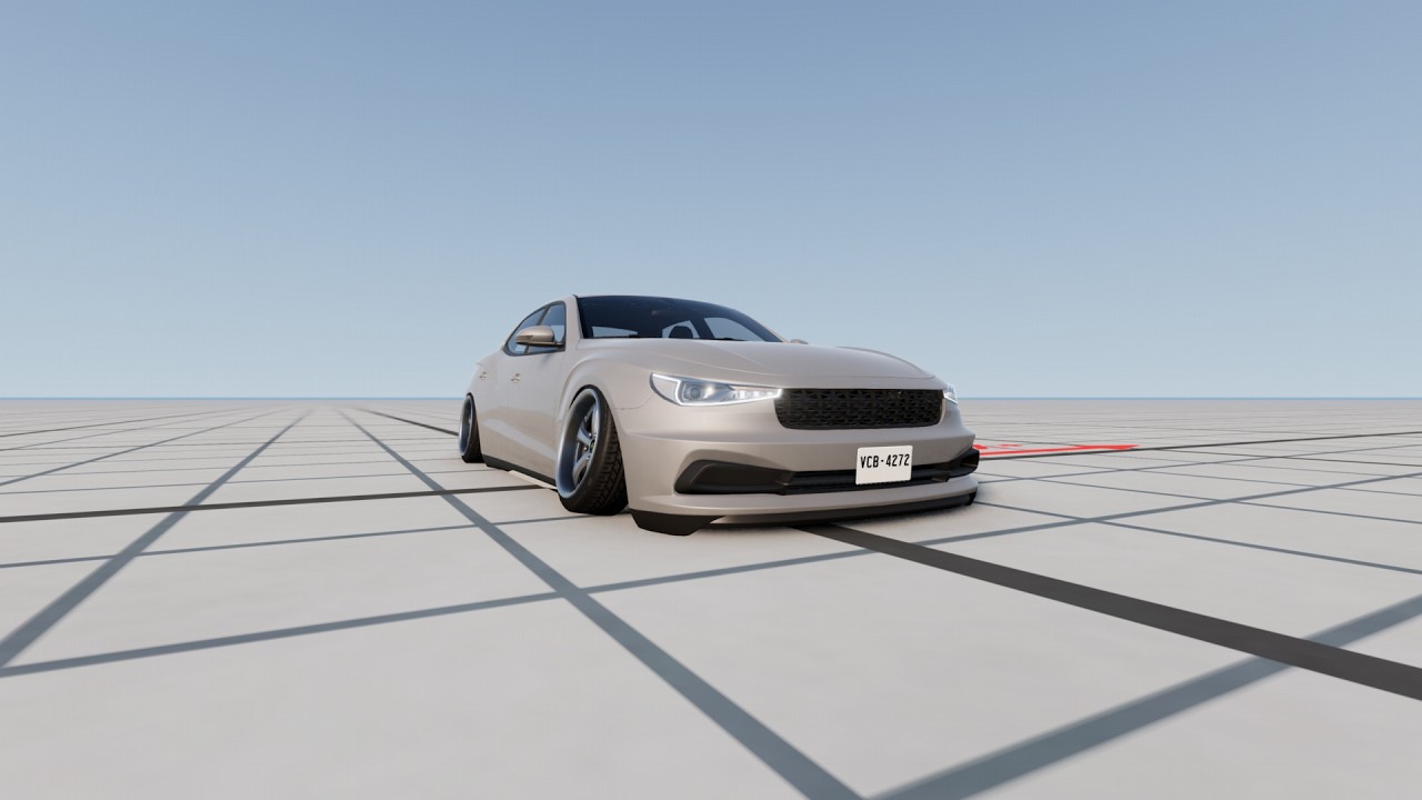 how to slam a car to the floor in beamng.drive