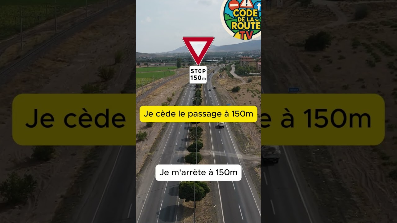 ⚡ Quiz EXPRESS - Code de la Route 🚦 Défi Panneaux #7