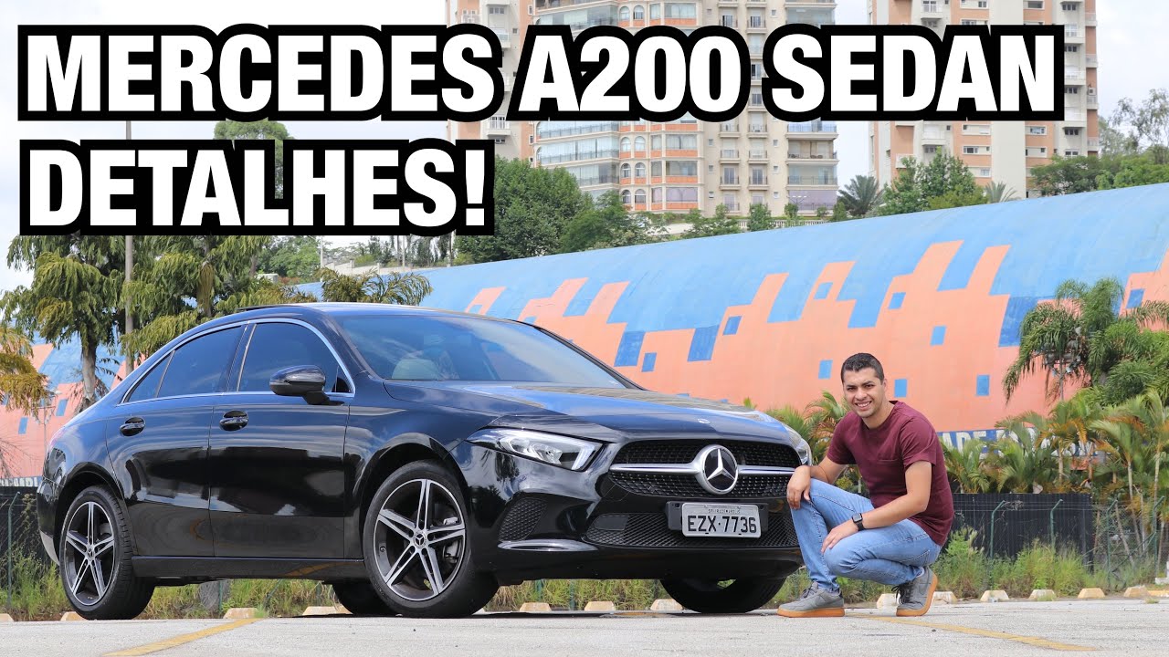 MERCEDES CLASSE A200 SEDAN 2020 EM DETALHES - Falando de Carros