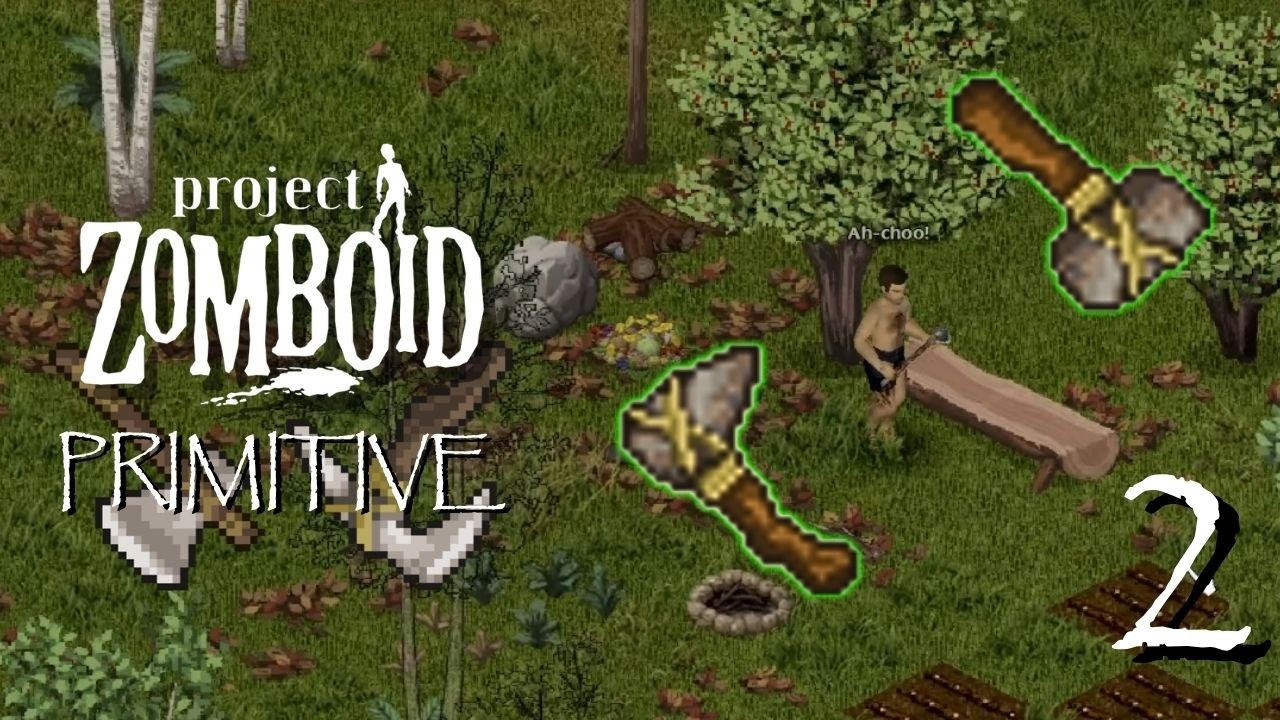 Basic Stone Tools | Project Zomboid Primitive | EP. 2