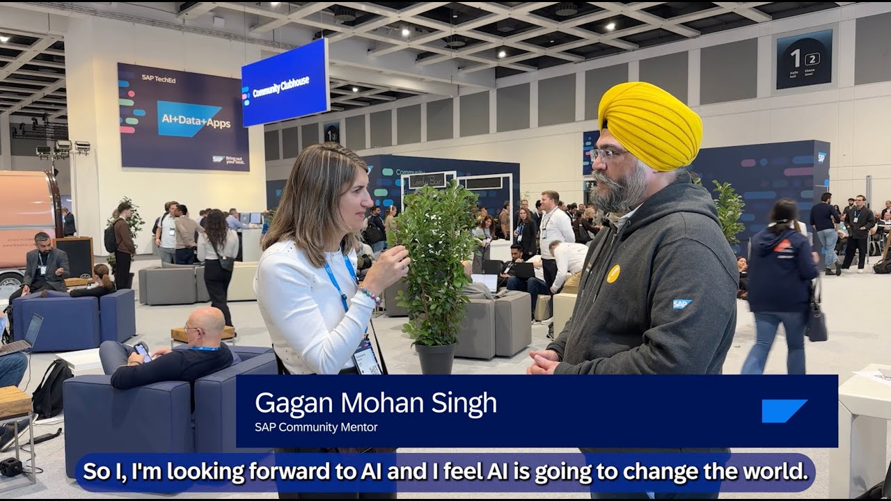 We had the pleasure to meet SAP champions and mentors in Berlin at SAP TechEd