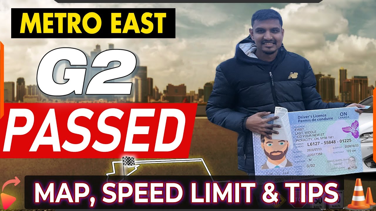 Metro East G2 Road Test - Full Exam with Route & Tips on How to Pass Your Driving Test in Toronto