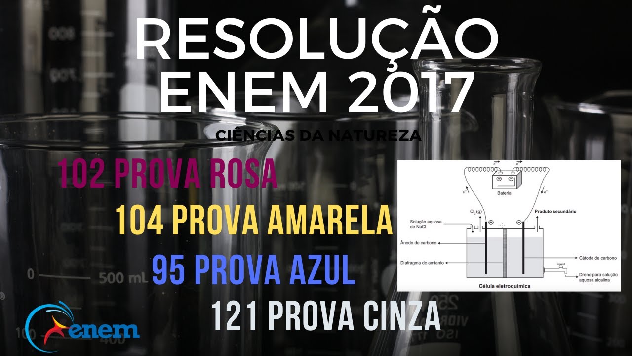 ENEM 2017 - Química - Questão 104 Prova Amarela - 