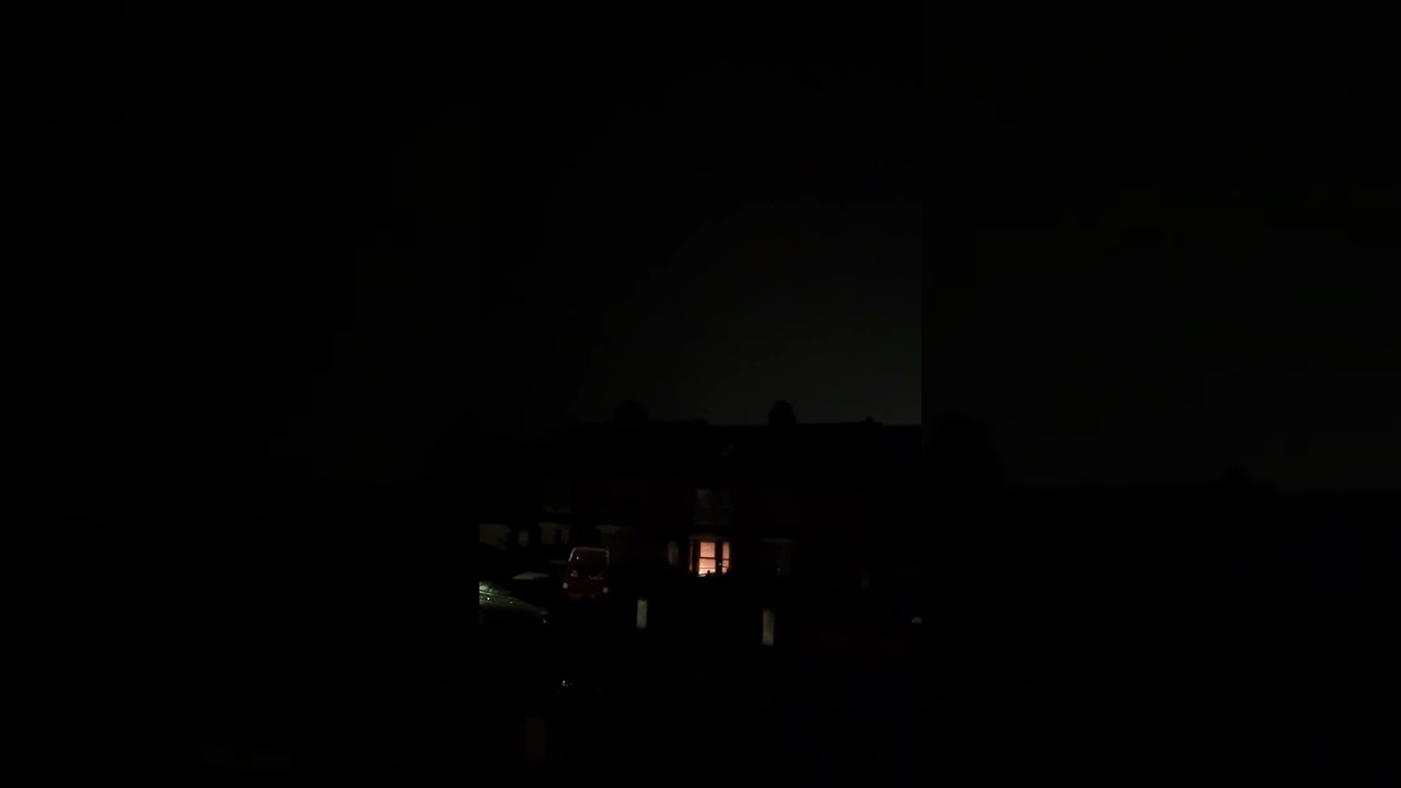 epic lightning strike .Folkestone kent