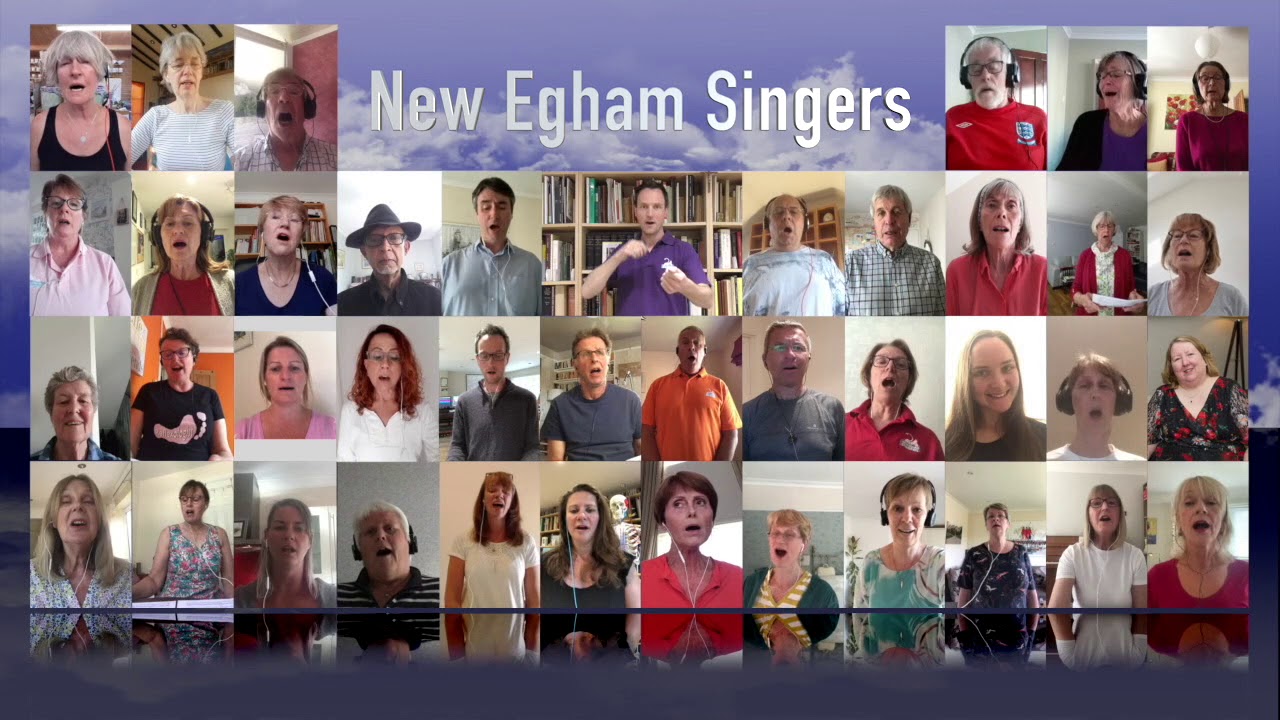 Virtual Choir Project 'Hallelujah' - New Egham Singers