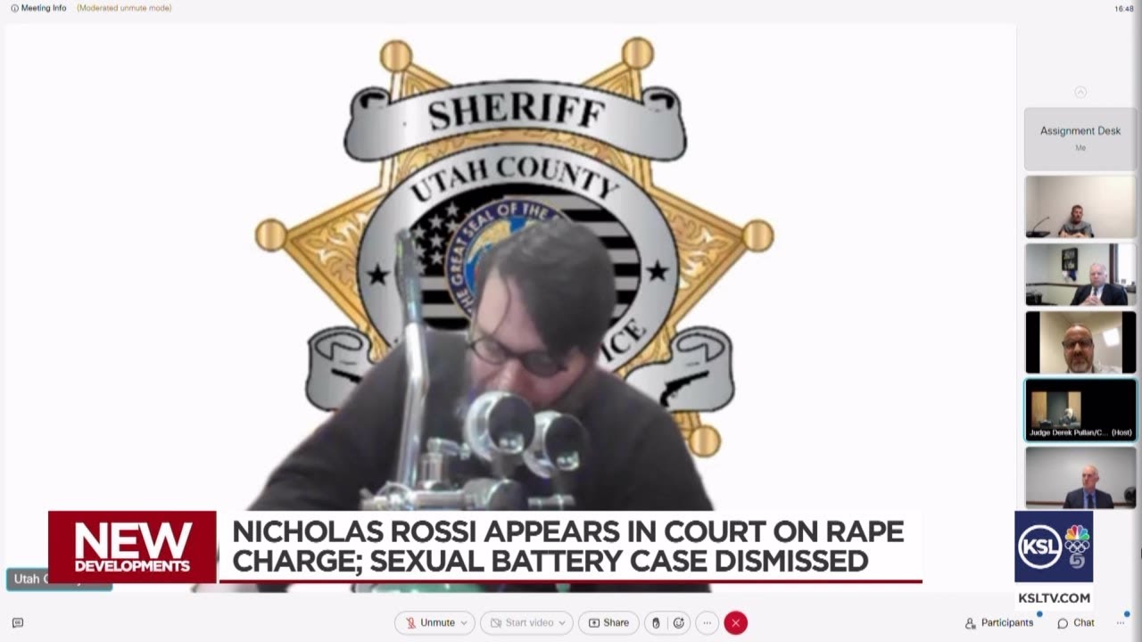 One of three charges against Nicholas Rossi dropped after court hearing