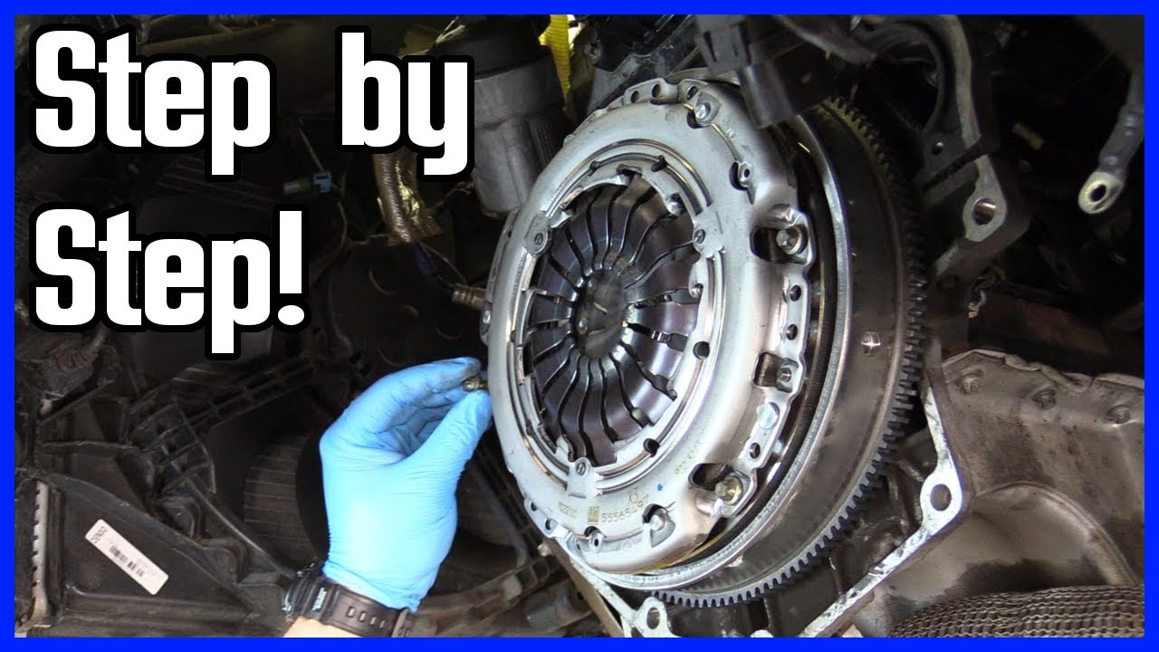 How to Replace a Clutch and Throw Out Bearing Front Wheel Drive Vehicle | Step by Step!