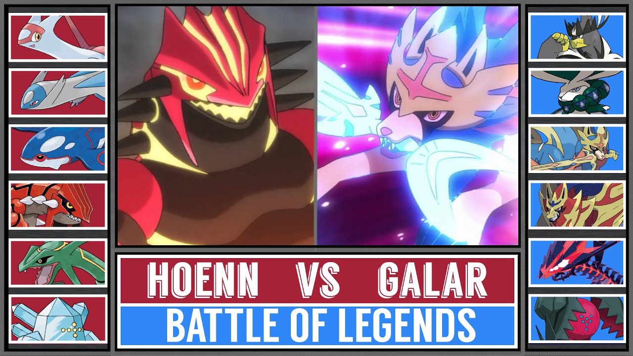 Battle of Legends: HOENN vs GALAR