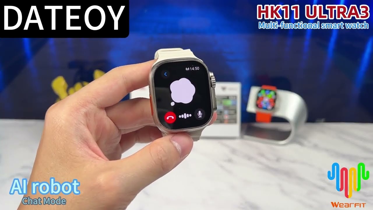 DATEOY HK11 ULTRA 3 AI Smart Watch First Look!