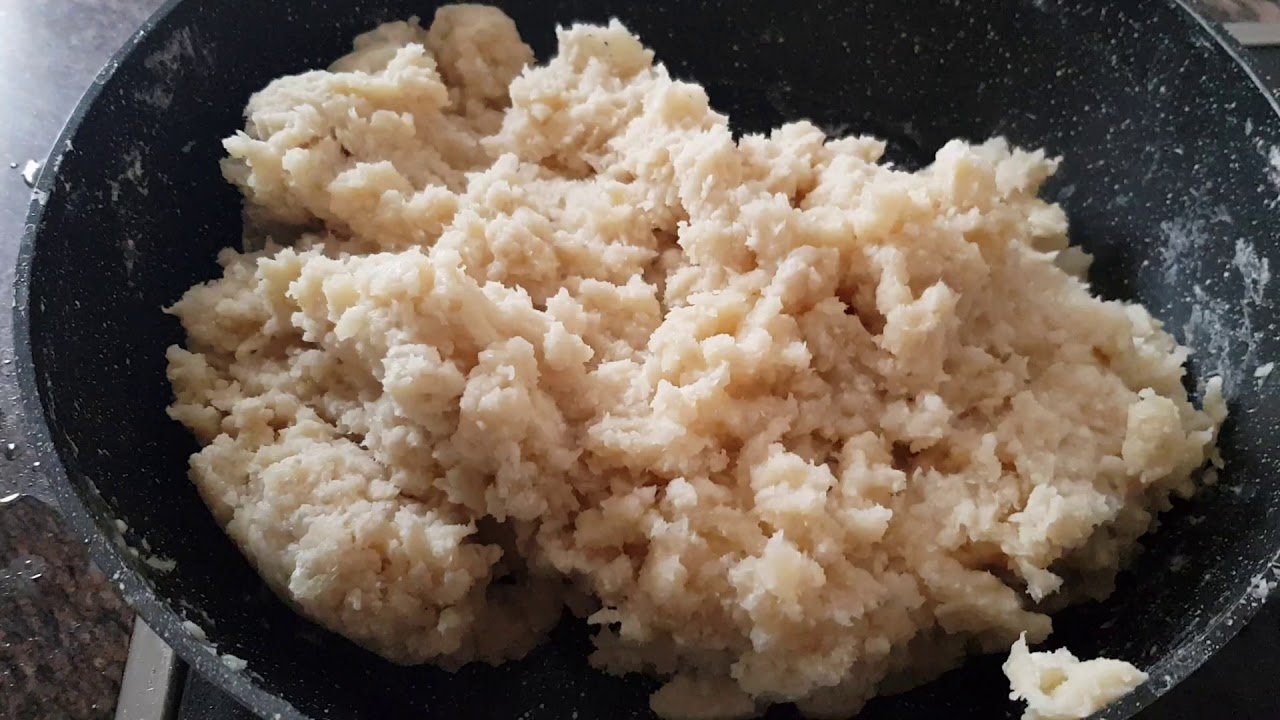 Hacer migas de harina