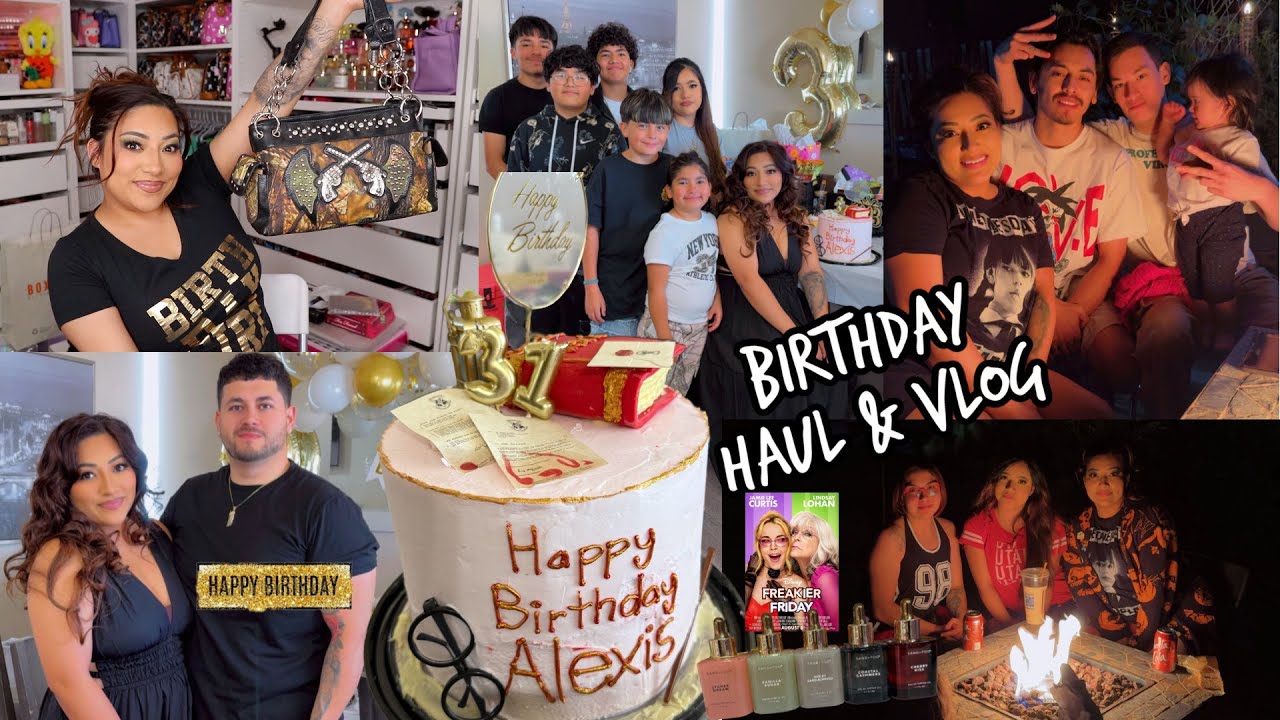MY BIRTHDAY VLOG! MY BEAUTIFUL FAMILY BLESSED ME  @Alexisjayda